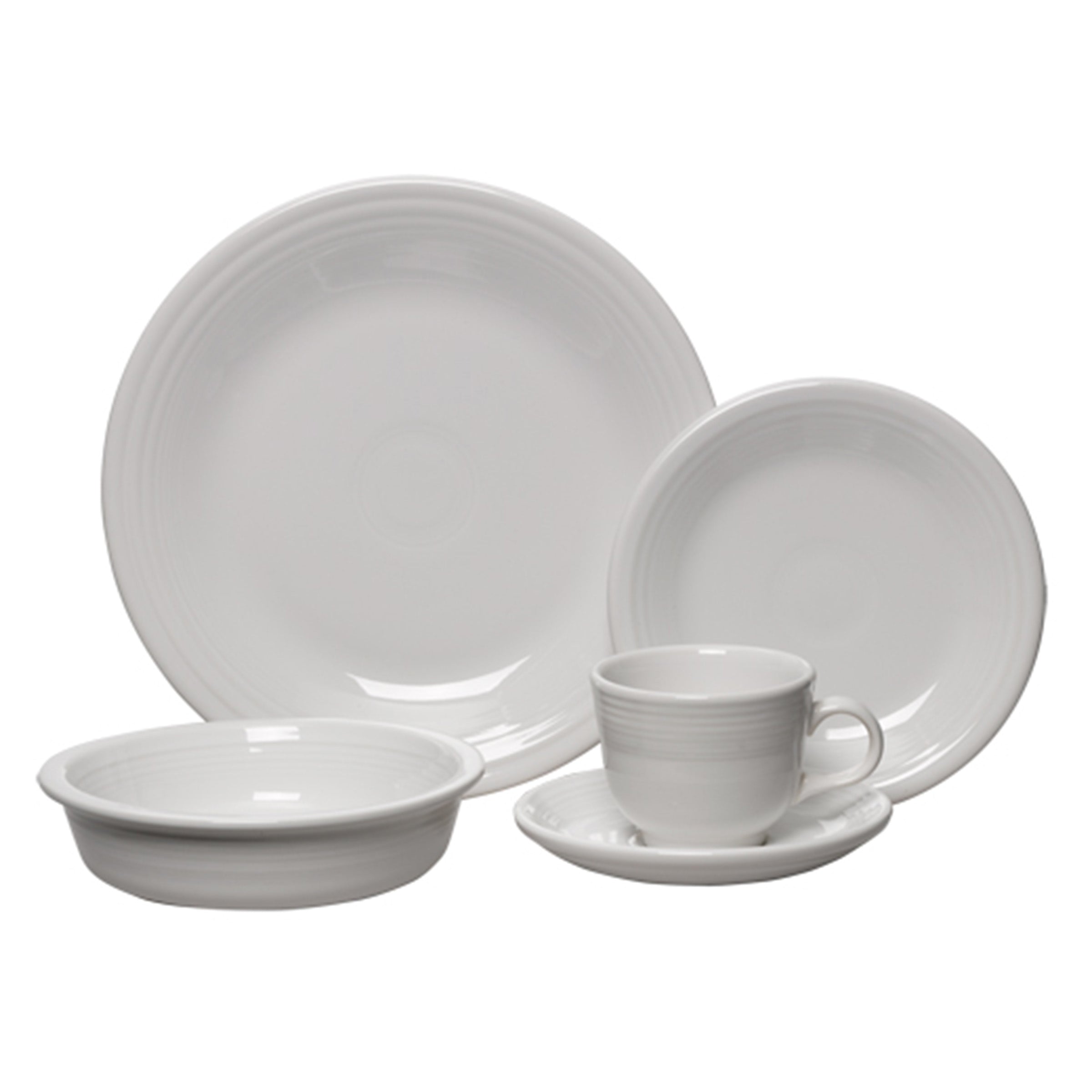 Fiesta Retired Classic Rim 5-Piece Dinnerware Set, Service for 1 - Image 7